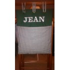 Range pyjama vichy - prénom