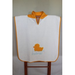 Poncho de bain - avec appliqué